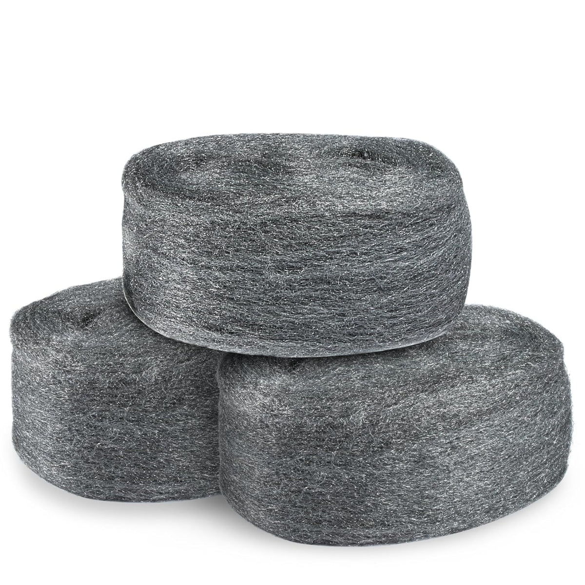 Steel Wool 0000 15oz(30ft) - 0000 Steel Wool for Glass Fine Steel Pads for Chrome or Wood Polishing Weep Hole Covers for Brick Walls Fill Fabric l Fabric Pad Mice Control