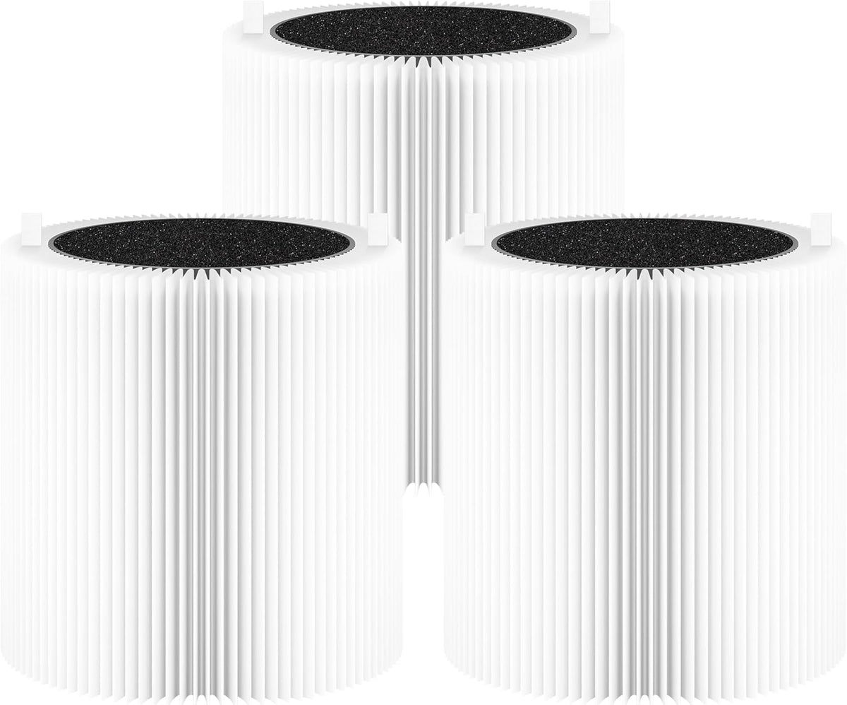 Blue Pure 311 AUTO Filter Replacement for Blue Pure 311 AUTO Air Puri-fier, H13 True HEPA Filter and Activated Carbon Filter Pack of 3 By