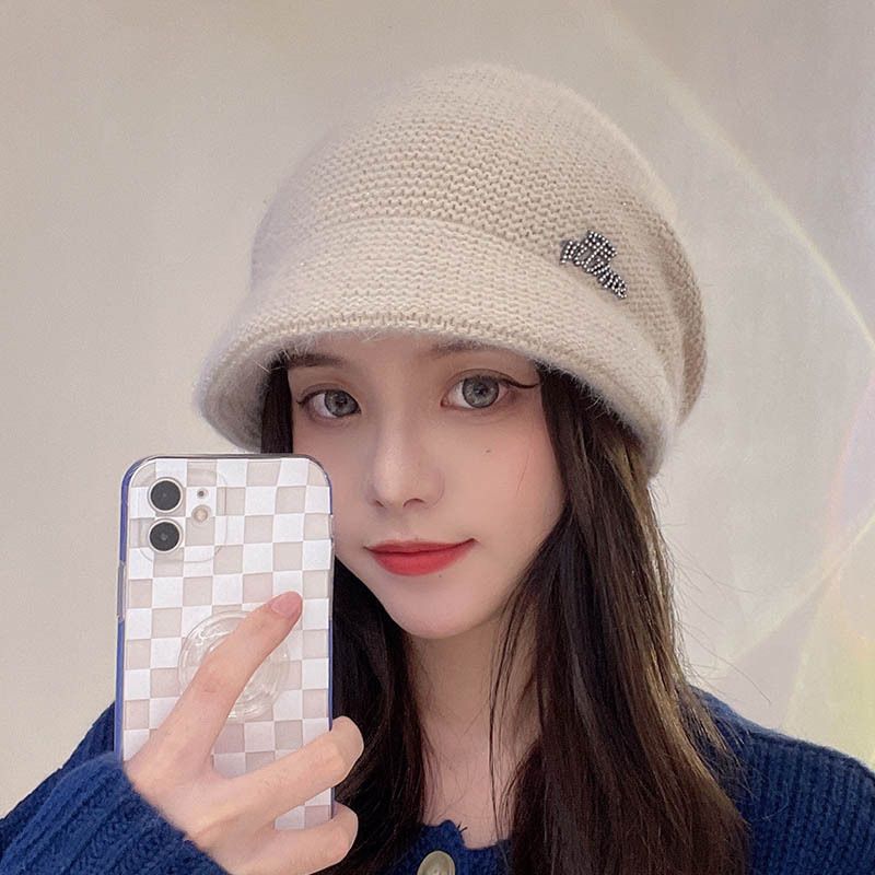 Ribbed Knit Beanie Hat - Winter Warm Skull Cap for Men Women - High Quality Acrylic Close Fit Casual Cuffed Hat - Beige
