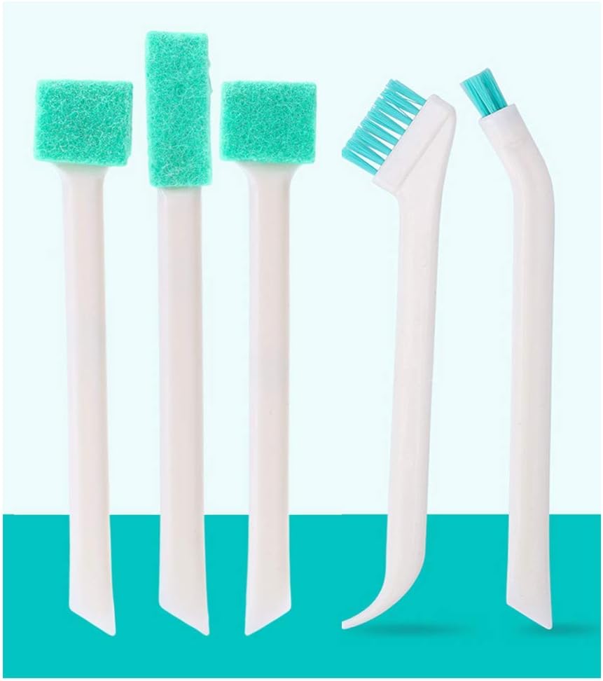 5Pcs Household Cleaning Brushes,Precision Brush Kit/Cleaning Tools, for Corner Stain Dirt Clean Brush,Deep Detail Crevice Cleaner Set,ABS+Non-Woven 5Pcs/Set