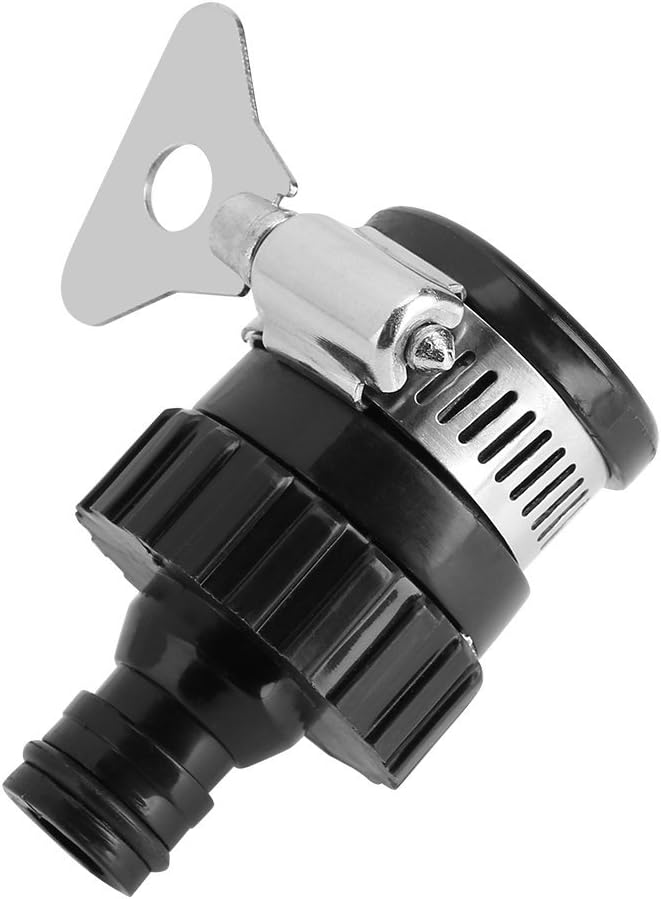Tik Connector Universal Adjustable Adapter Hose Pipe Fitting for Kitchen Gardening Car Washing Cleaning