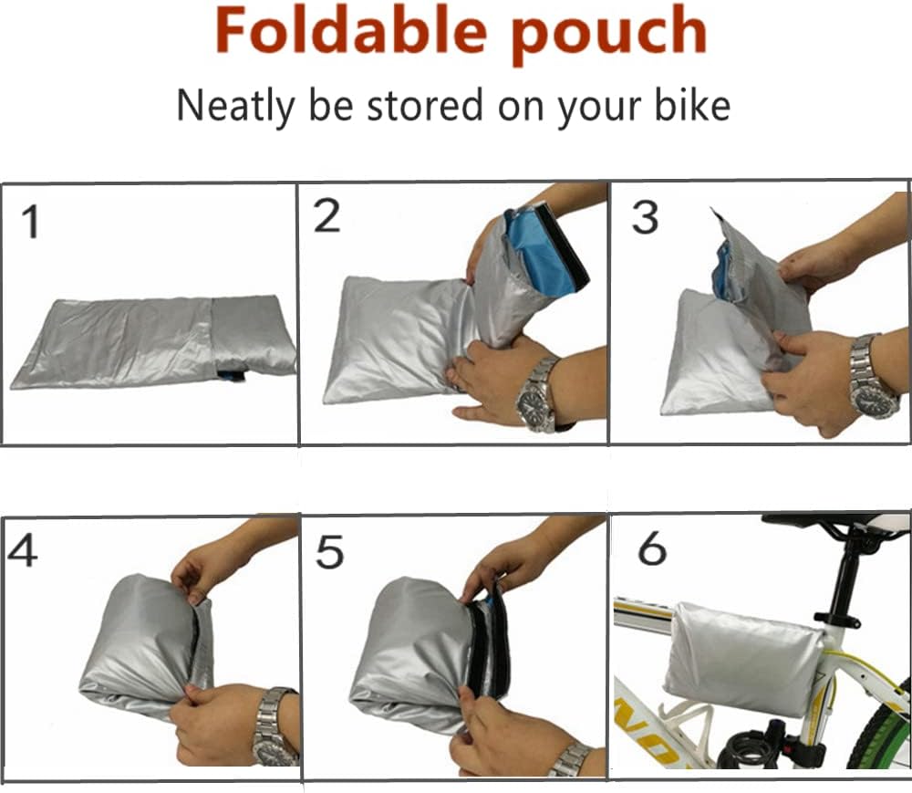 Bike covers for 2-3 e-bikes, rain, sun, UV, dustproof, waterproof, with lock hole, mountain and road