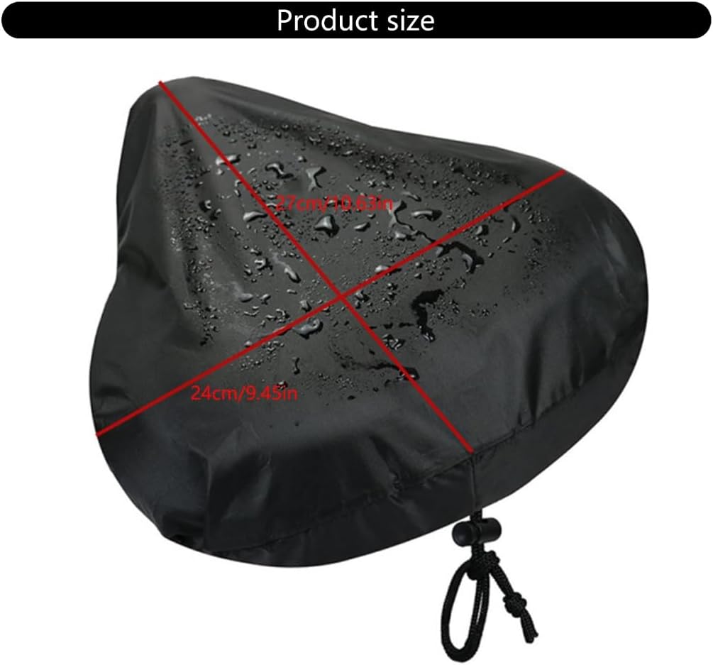 Quickly Install Bike Seat Protectors Water Resistant Bicycles Seats Cover for Adventure Enthusiasts Pink