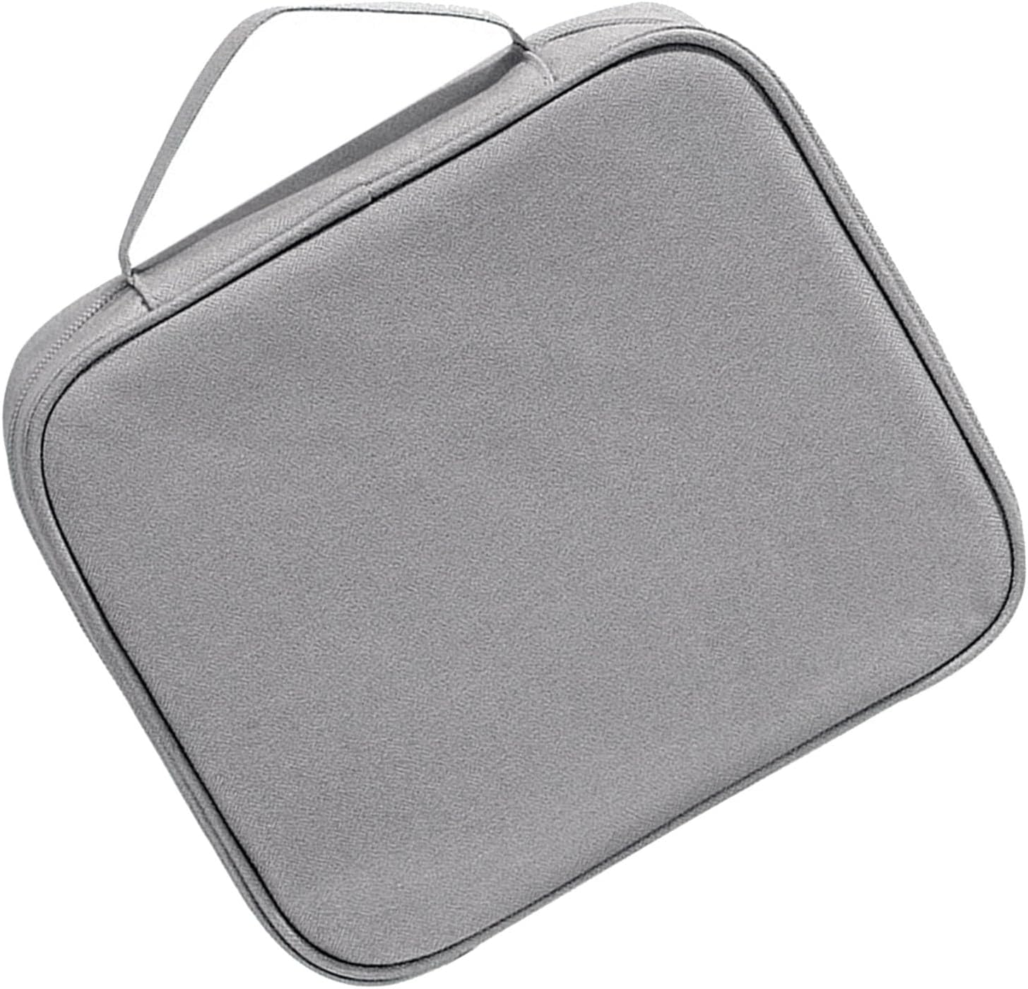 Travel Toiletry Bag for Women, Cosmetic Man Gray Makeup Portable Case Large Capacity Organizer Pouch Make Up Business Trips
