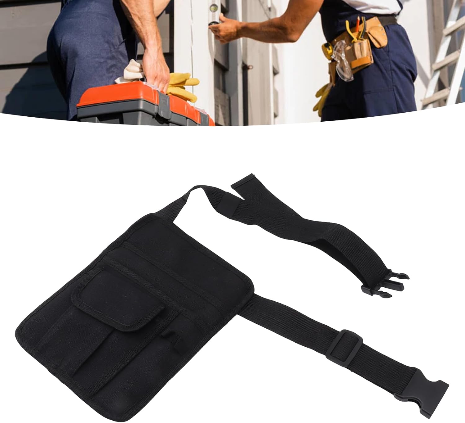 Server Waist Pouch, Gardening Tool Bag Waiter Money Pouch Belt Restaurant for Men and Women