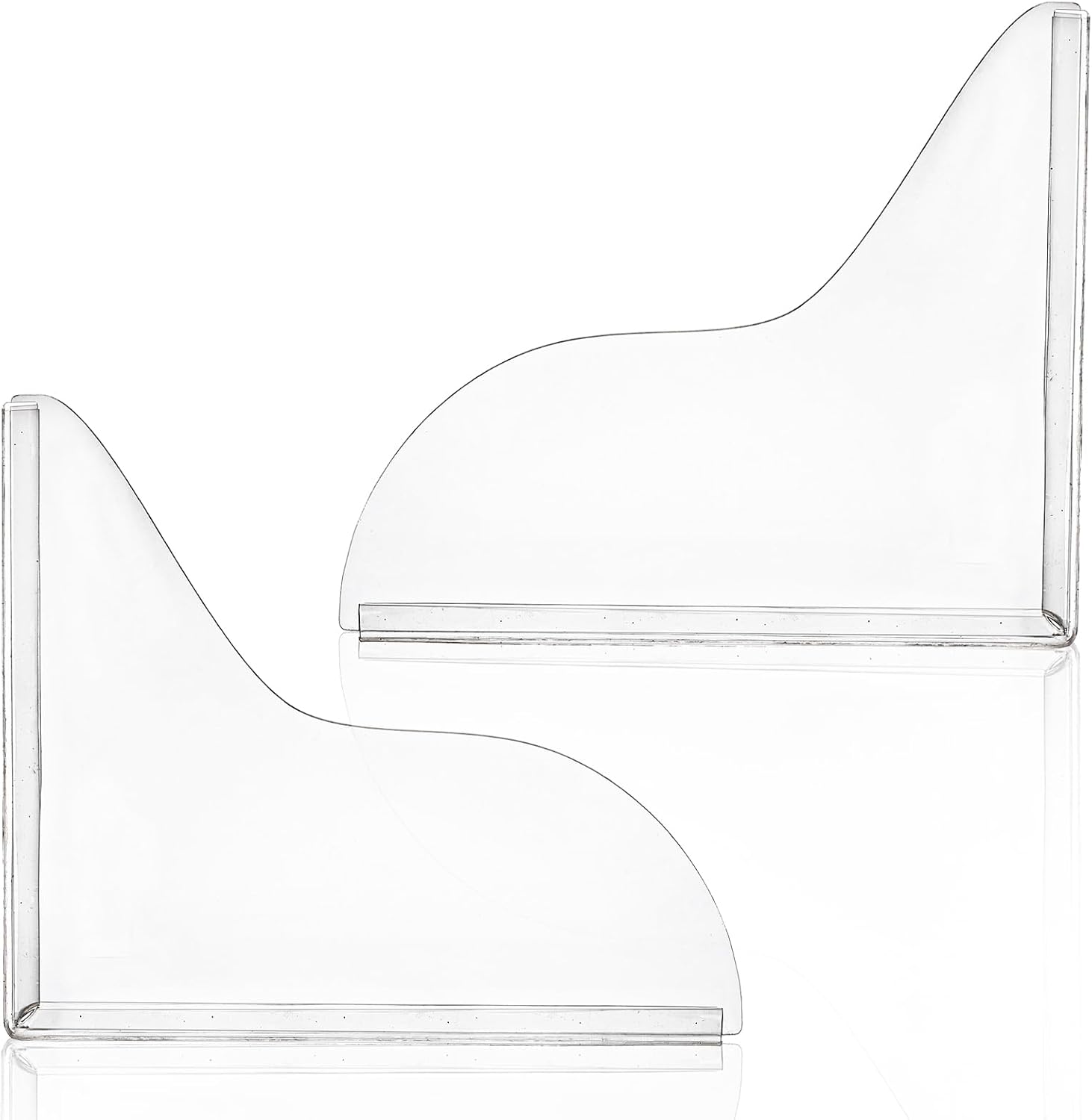 4 Pack Bathtub Splash Guard, Removable Shower Water Guard Kit, Acrylic Waterproof Self-Adhesive Bath Tub Corner to Prevent from Splashing Out, Accessories