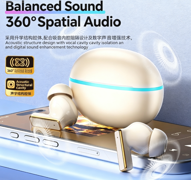 Y9 Wireless Bluetooth 6.0 Heavy Bass Earphones，green