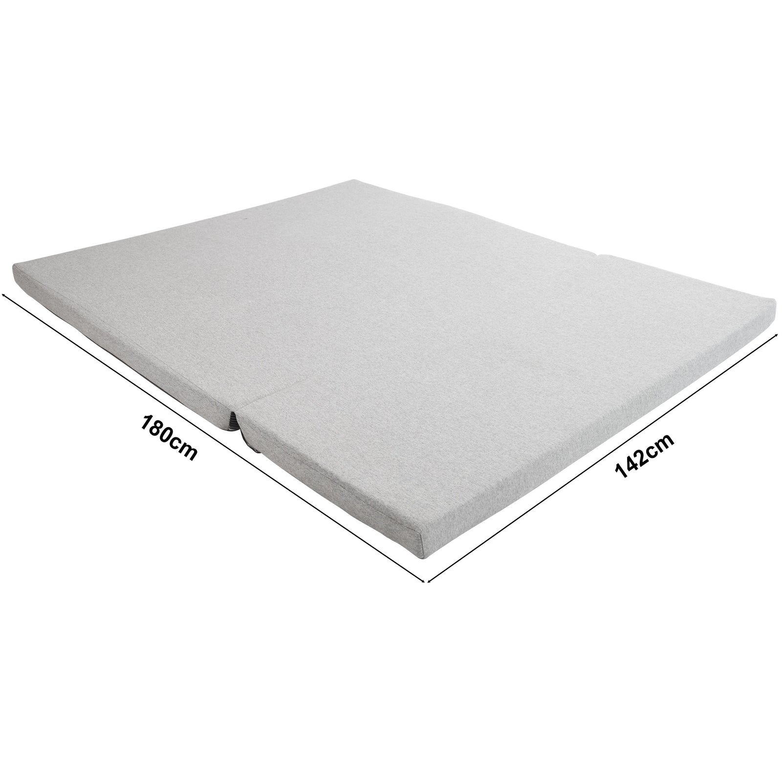 2 In 1 Sofa Bed Beneath Foldable Carbon Hidden Storage Sofa - 128cm