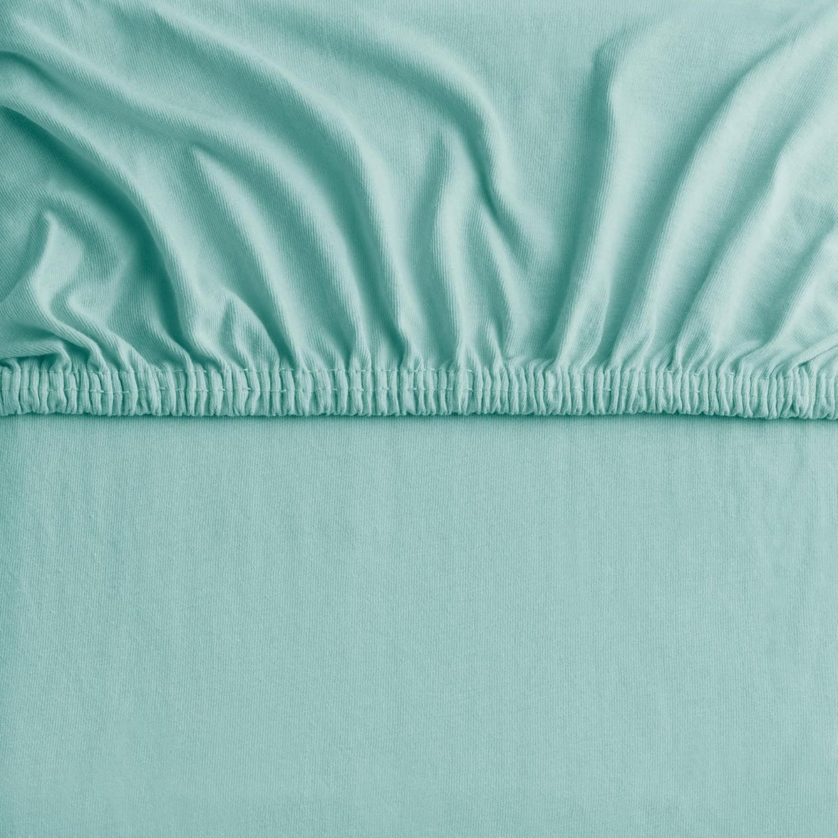 Hotel Quality Fitted sheets - 2 Piece Fitted sheets  -Breathable Bedding - Wrinkle, Fade, Stain Resistant- 26inch/40cm Deep Pocket Fitted Bed Sheet-Wrinkle and Fade Resistant,(Ice blue,Double)