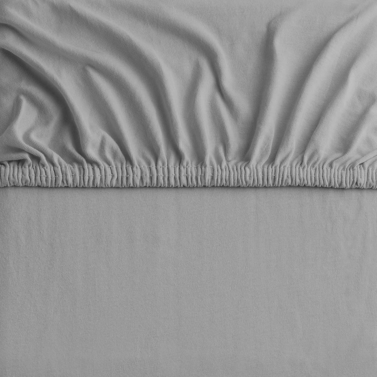Hotel Quality Fitted sheets - 2 Piece Fitted sheets  -Breathable Bedding - Wrinkle, Fade, Stain Resistant- 26inch/40cm Deep Pocket Fitted Bed Sheet-Wrinkle and Fade Resistant,(Grey,King Single)