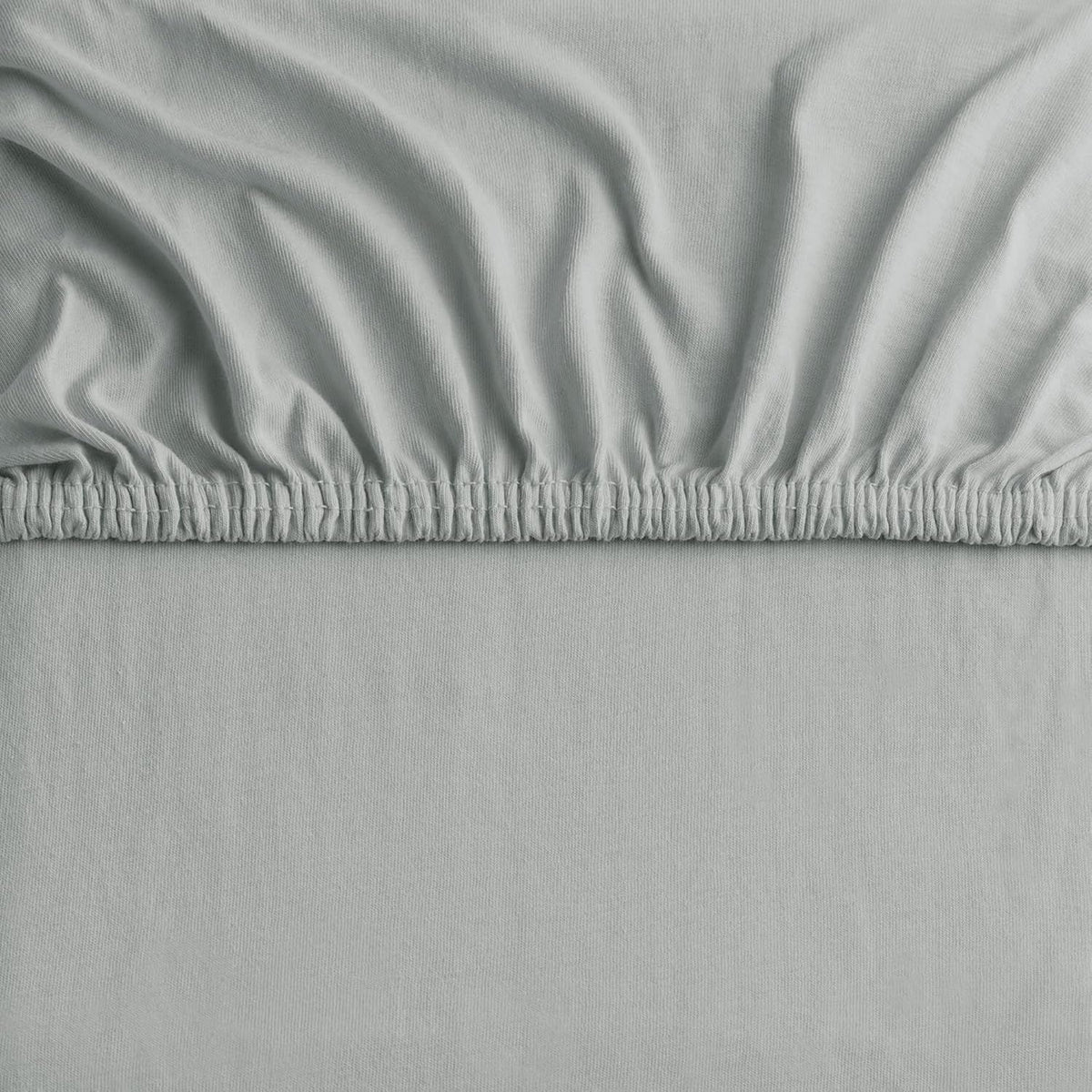 Hotel Quality Fitted sheets - 2 Piece Fitted sheets  -Breathable Bedding - Wrinkle, Fade, Stain Resistant- 26inch/40cm Deep Pocket Fitted Bed Sheet-Wrinkle and Fade Resistant,(Silver-gray,Single)