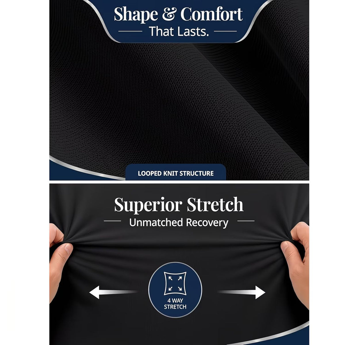 Hotel Quality Fitted Sheet - 1 Piece Fitted Sheet  -Breathable Bedding - Wrinkle, Fade, Stain Resistant- 16inch/40cm Deep Pocket Fitted Bed Sheet-Wrinkle and Fade Resistant,(Black,Single)