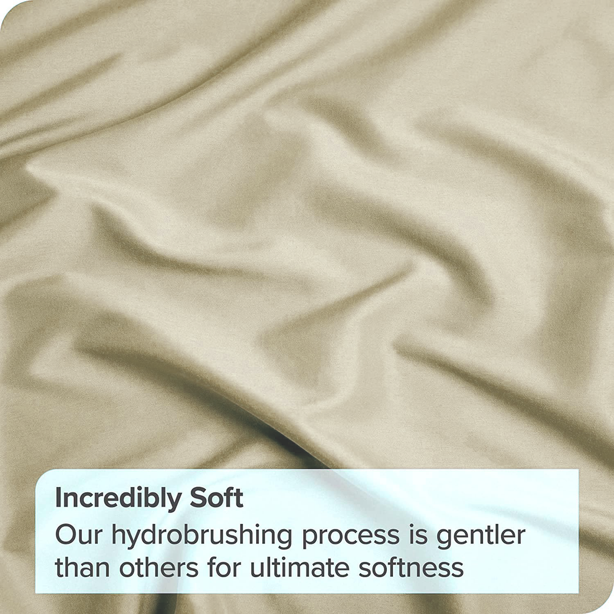 Hotel Quality Fitted Sheet - 1 Piece Fitted Sheet  -Breathable Bedding - Wrinkle, Fade, Stain Resistant- 16inch/40cm Deep Pocket Fitted Bed Sheet-Wrinkle and Fade Resistant,(Cream White,King)