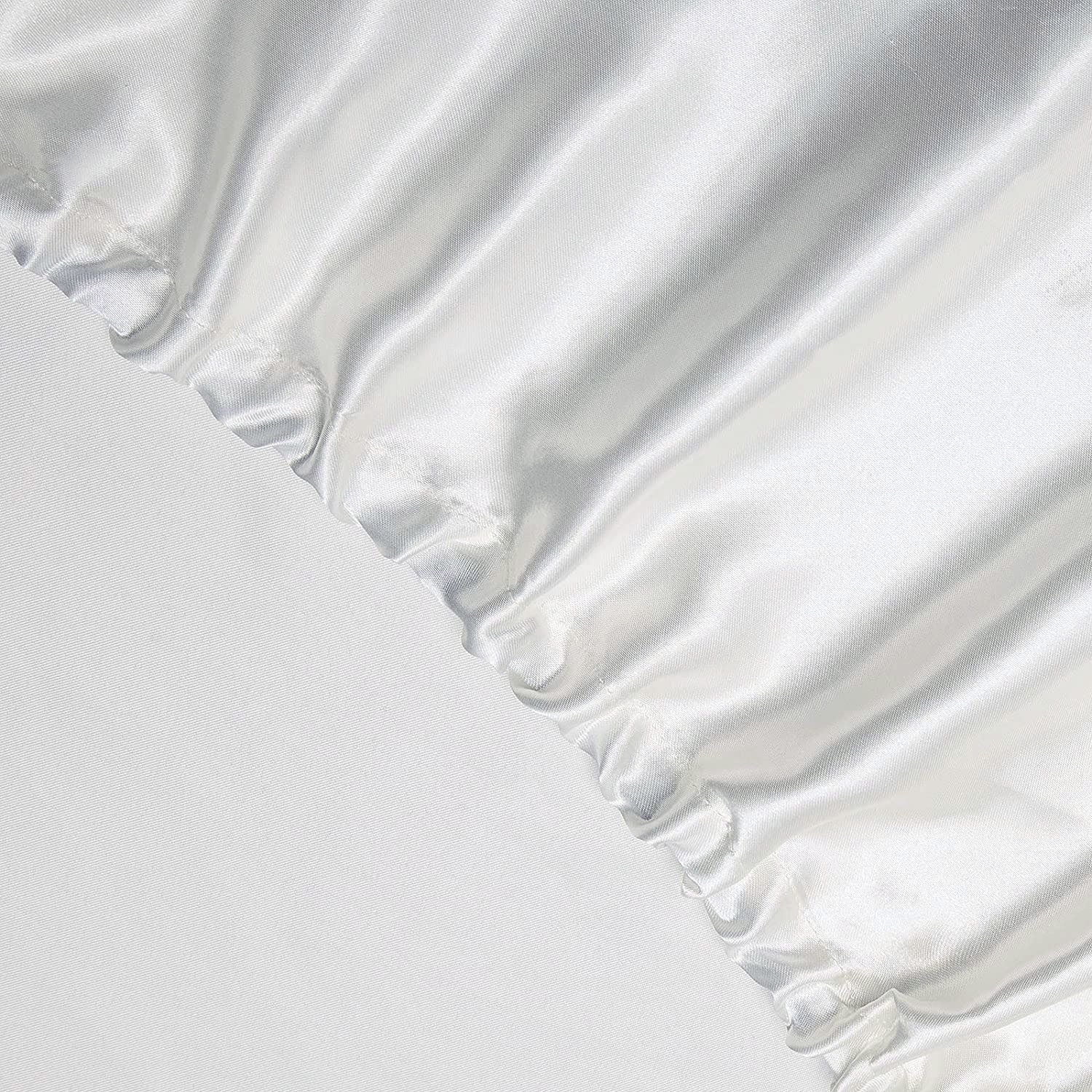 Art Silk Satin Sheet Set Hotel 4 Pieces Fitted/Flat Sheet Bedding Set-Luxury Soft Silky Sheets for Hair and Skin, Similar to Silk Bed Sheets Set 4 Pieces(King,White)