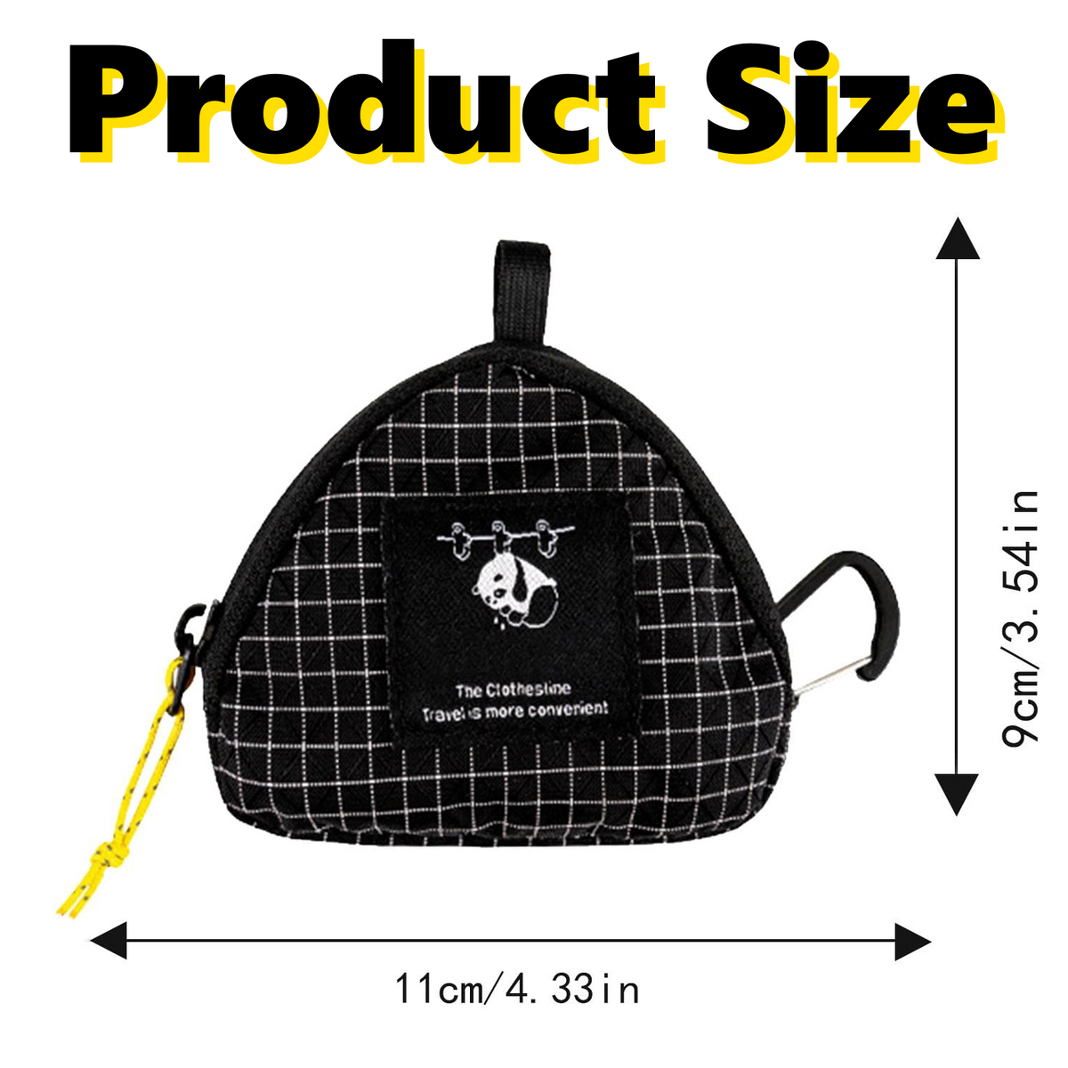 Portable Clothesline for Travel, Outdoor Camping Clothesline with 16 Clothes Clips,Lightweight Camping Clothes Drying Rope for Hotels Backyard Cruise Ships