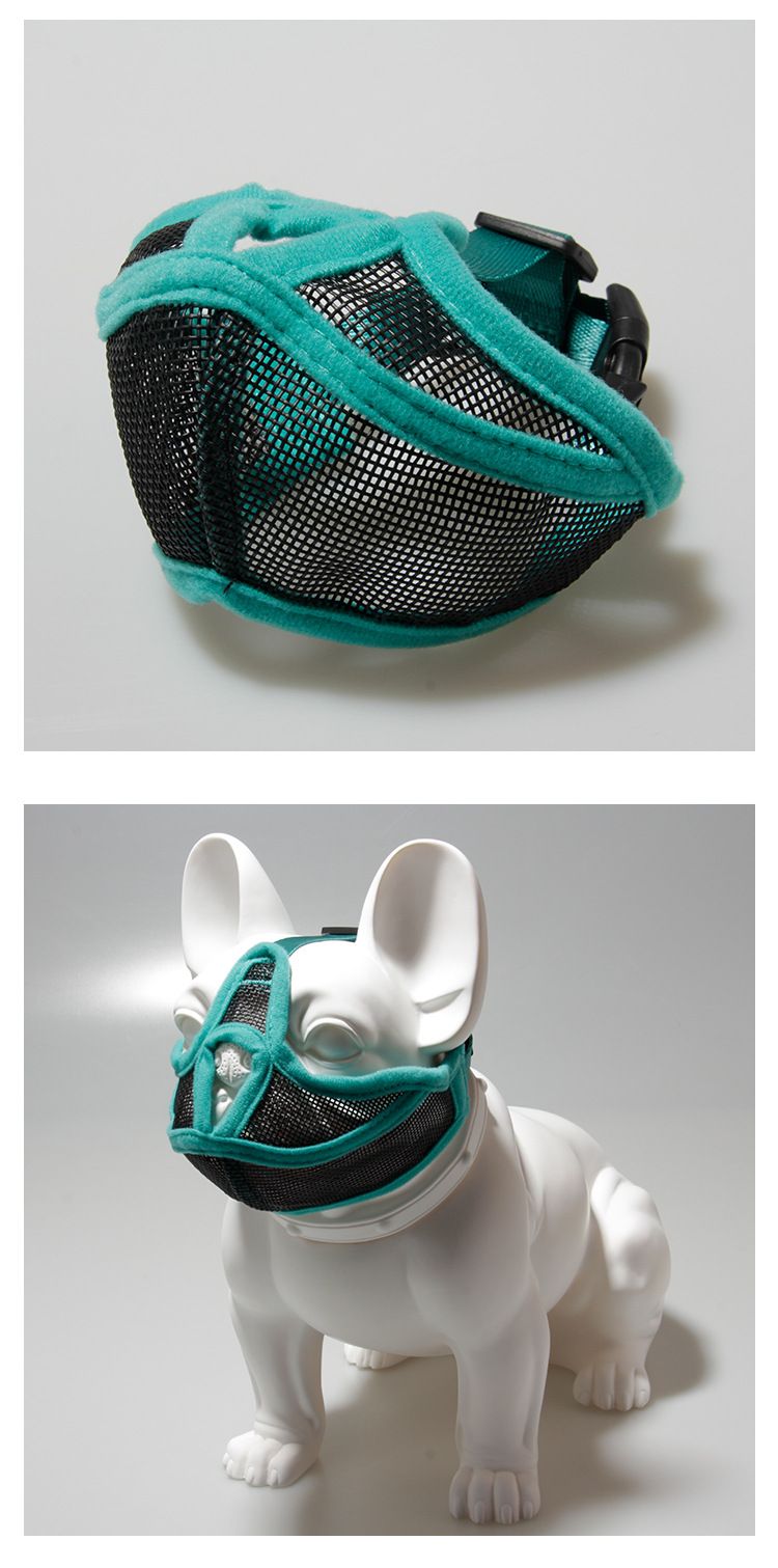 Anti bite and anti ingestion mouth cover suitable for bulldogs，XL
