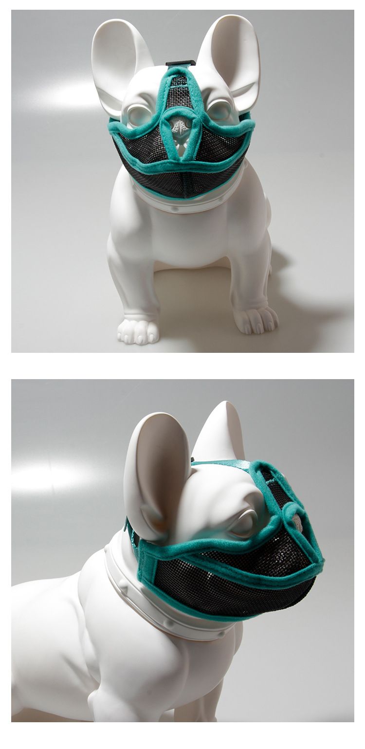 Anti bite and anti ingestion mouth cover suitable for bulldogs，XL