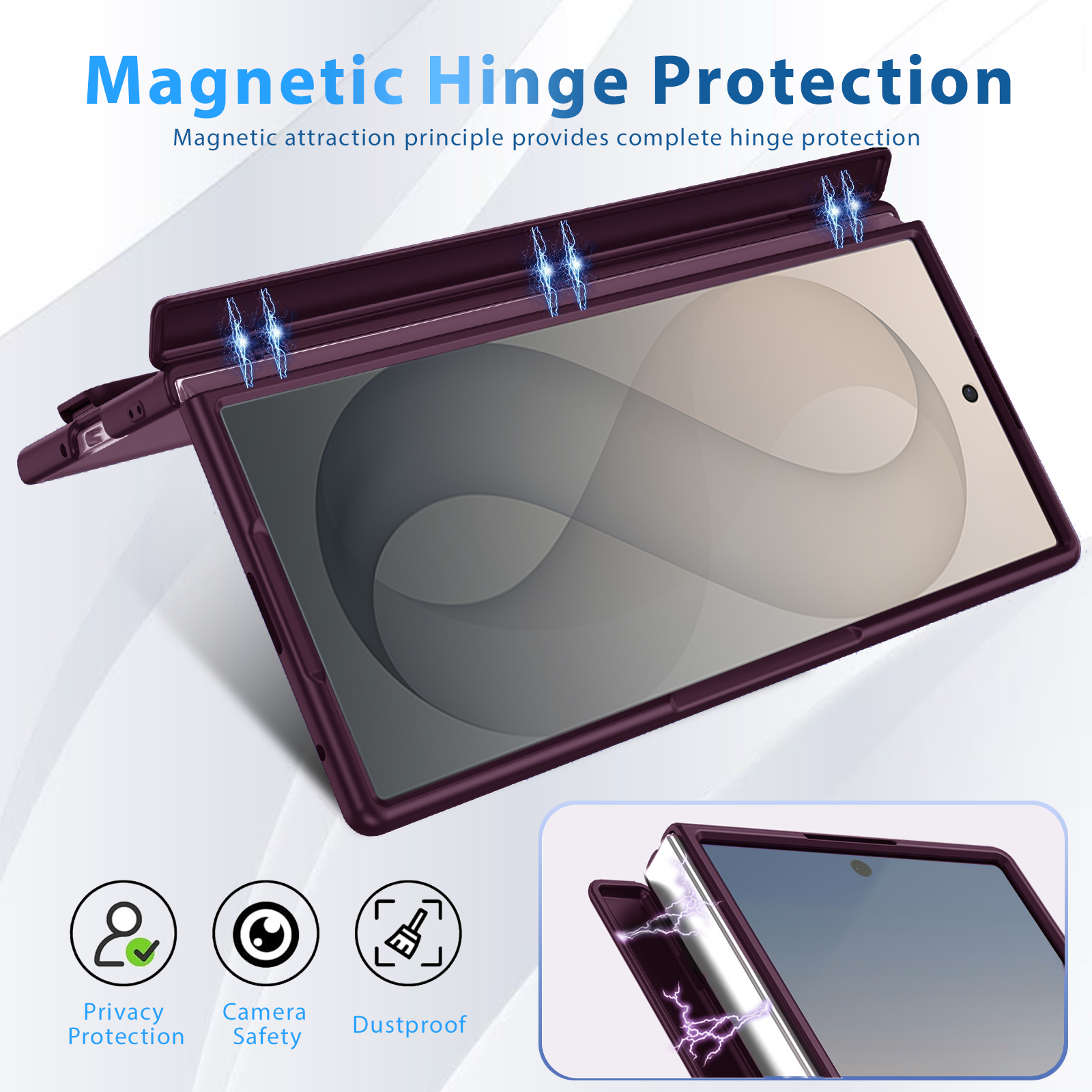 Compatible for Samsung Galaxy Z Fold 8 Ultra Case
