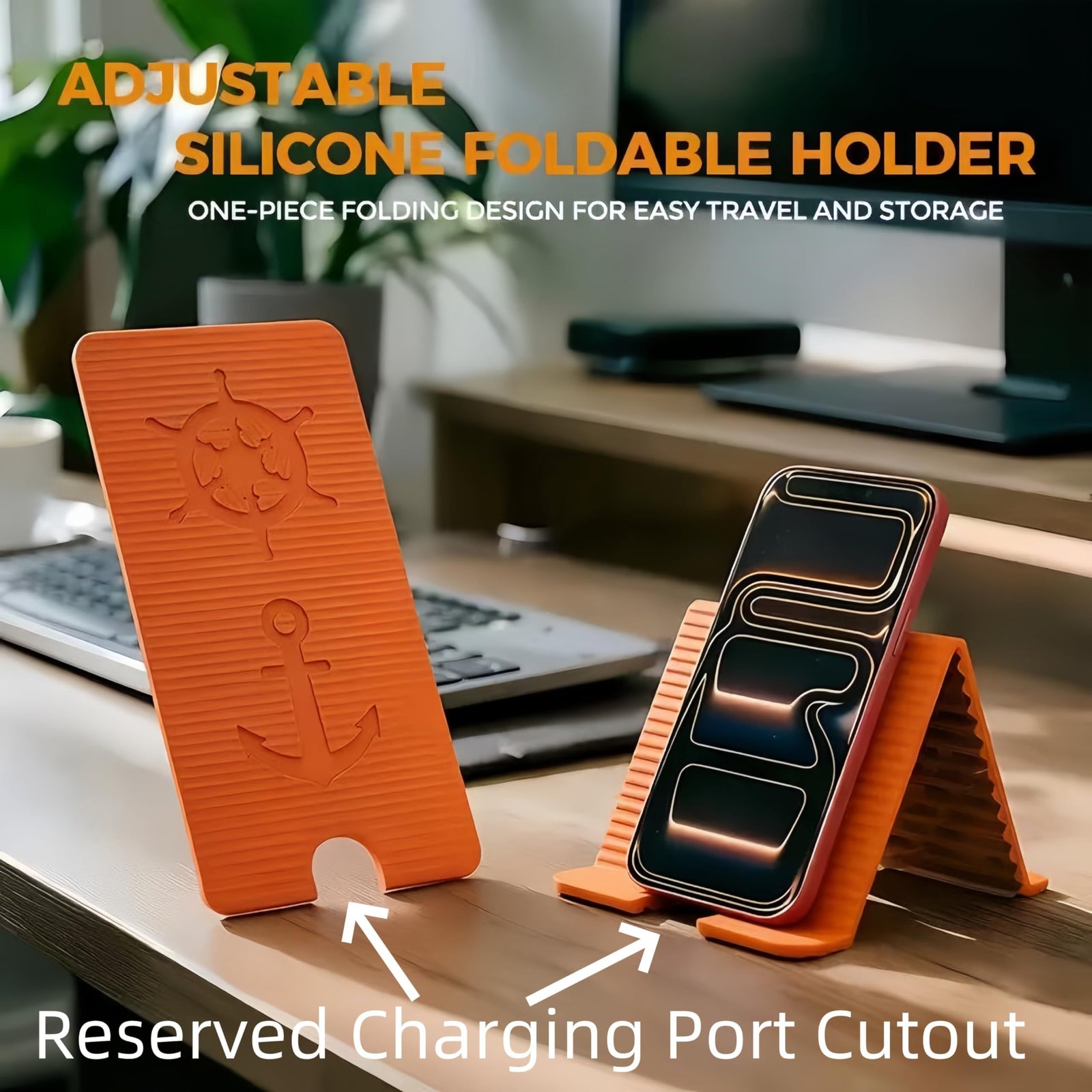 2026 Flexible Airplane Phone Stand for Travel