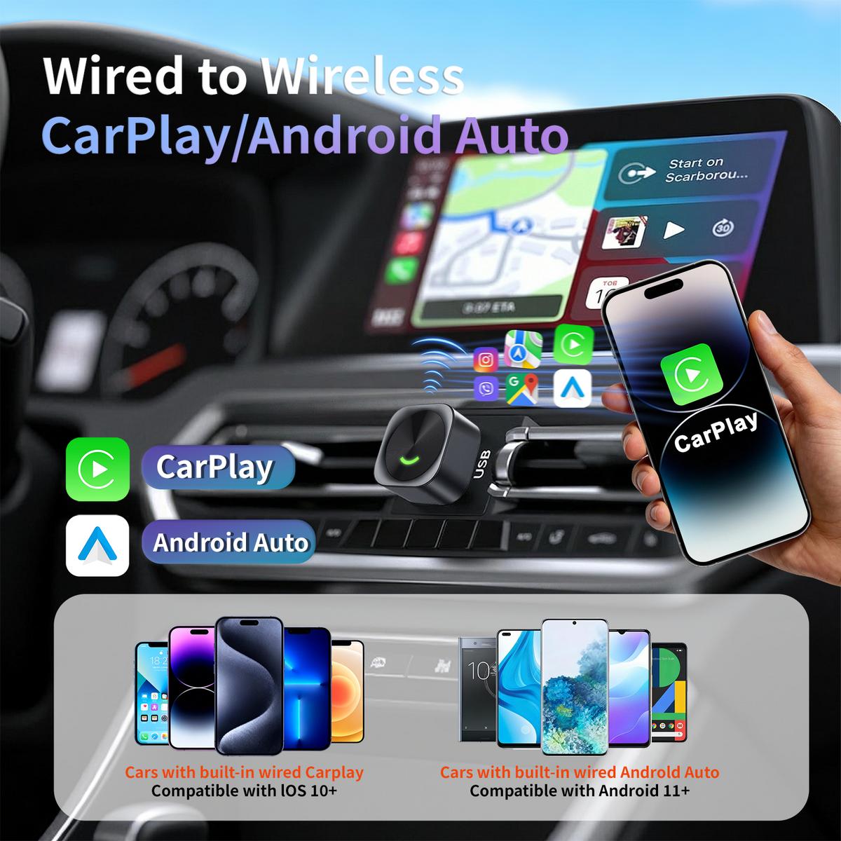 Wireless CarPlay Adapter