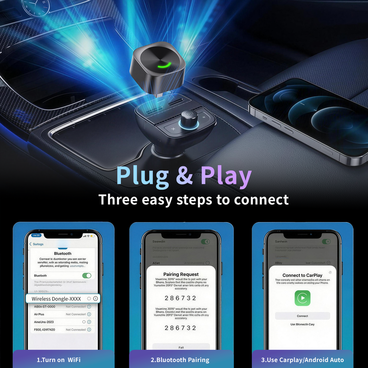 Wireless CarPlay Adapter