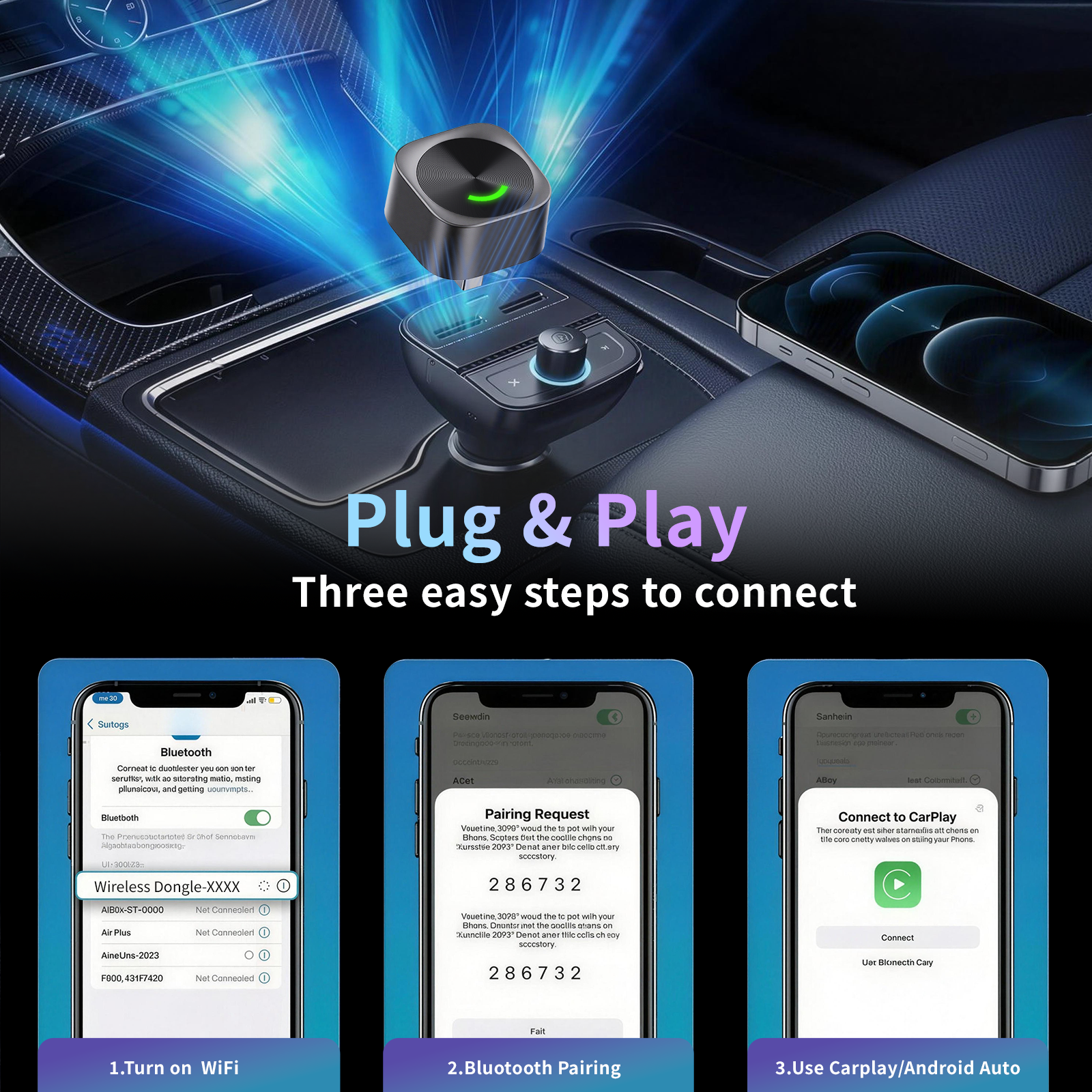 Wireless CarPlay Adapter