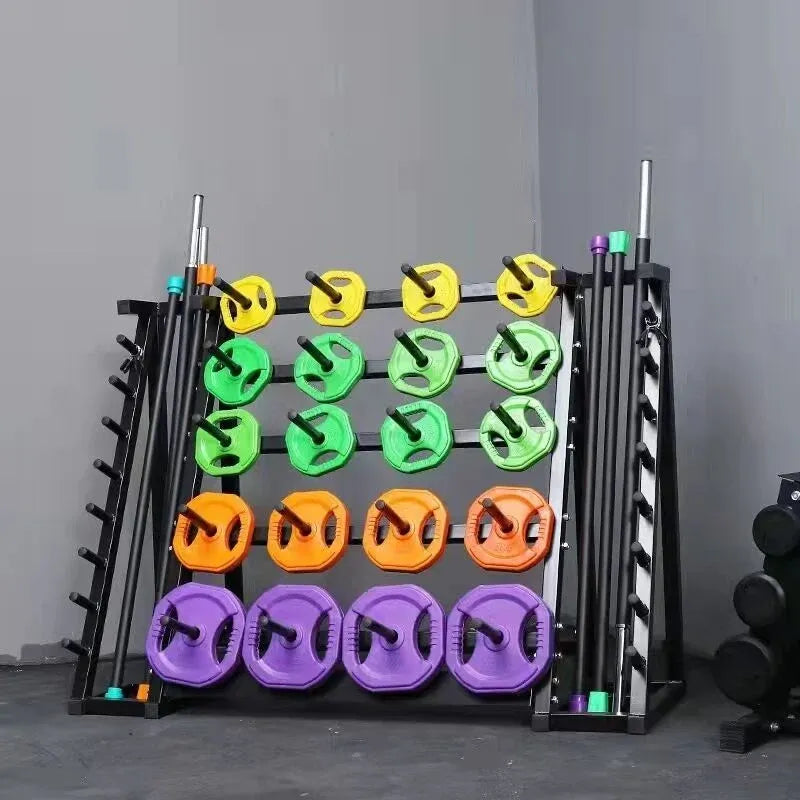 Aerobic Barbell Weight Set Rack