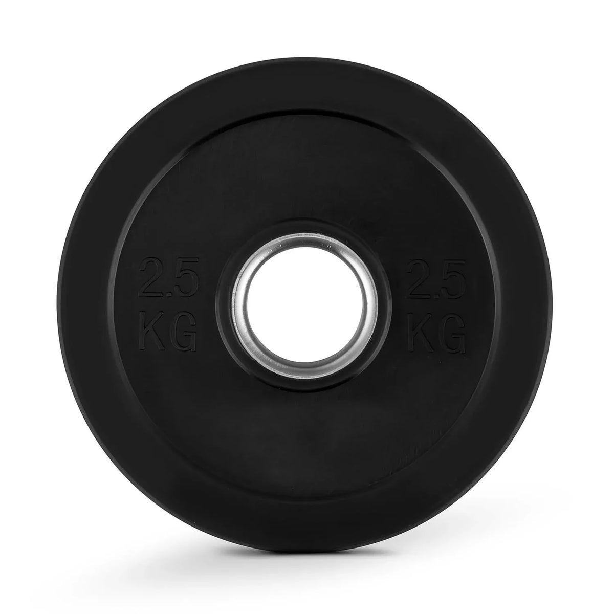 2 x 2.5kg Black Olympic Bumper Plate