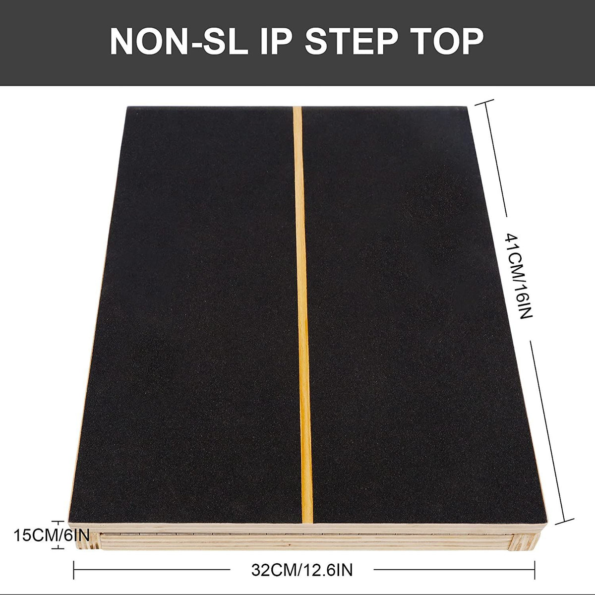 Wooden Slant Board- Adjustable Incline Board and Calf Stretcher