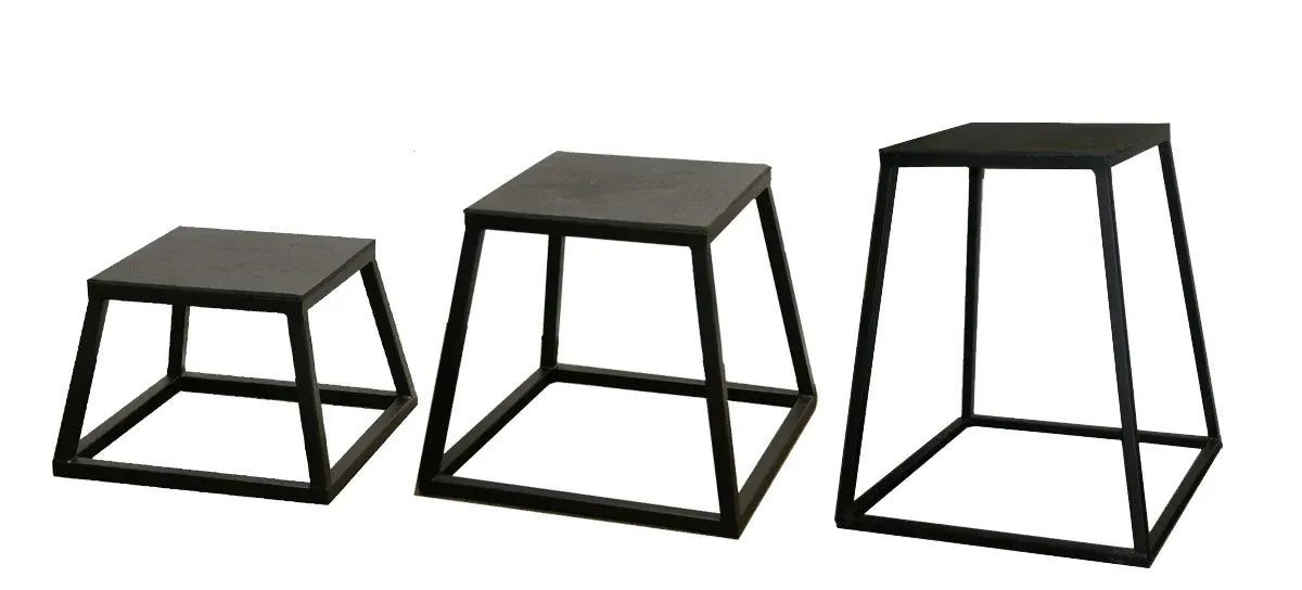 Plyometric Box Set of 3 – Steel Construction