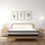 Osteopedic Euro Top Mattress Pocket Spring Medium Firm Hybrid Design Bed 30CM - King Single - White
