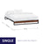 Milano Decor Sorrento Metal Wood Bed Frame Mattress Base Platform Modern Black - Single - Black