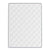 Spine-Lab Mattress 5 Zone 21cm Medium Firm Foam Bonnell Spring - King Single - White