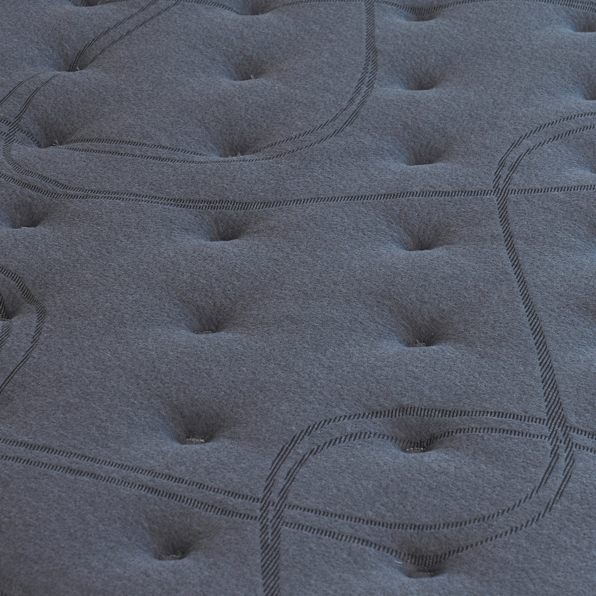 Eco Lux Euro Top 7 -Zone Pocket Spring Mattress Plush Edge Support Medium Firm - Queen