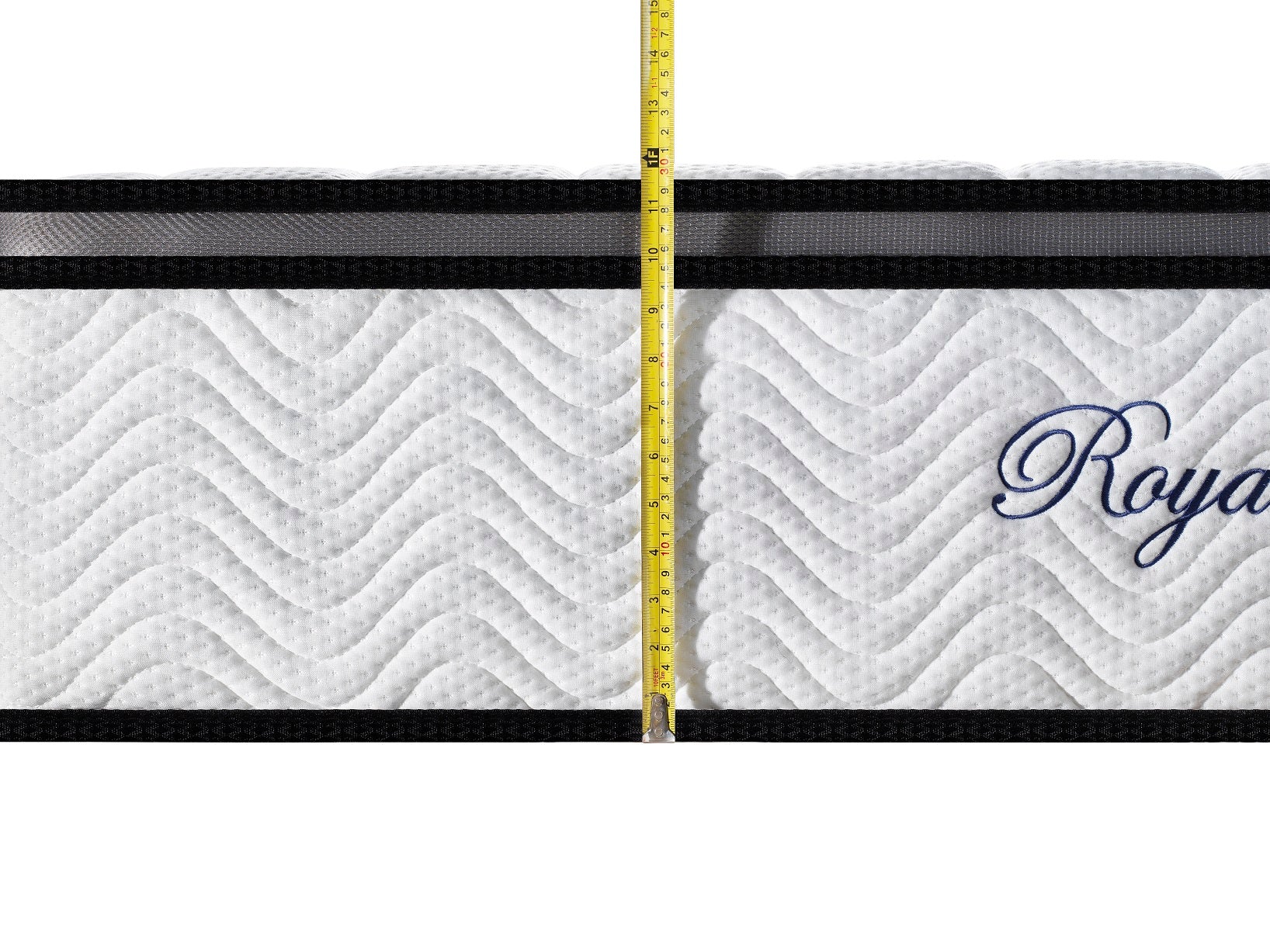 Ergopedic Mattress 5 Zone Latex Pocket Spring Mattress In A Box 30cm - King Single - White  Grey  Black