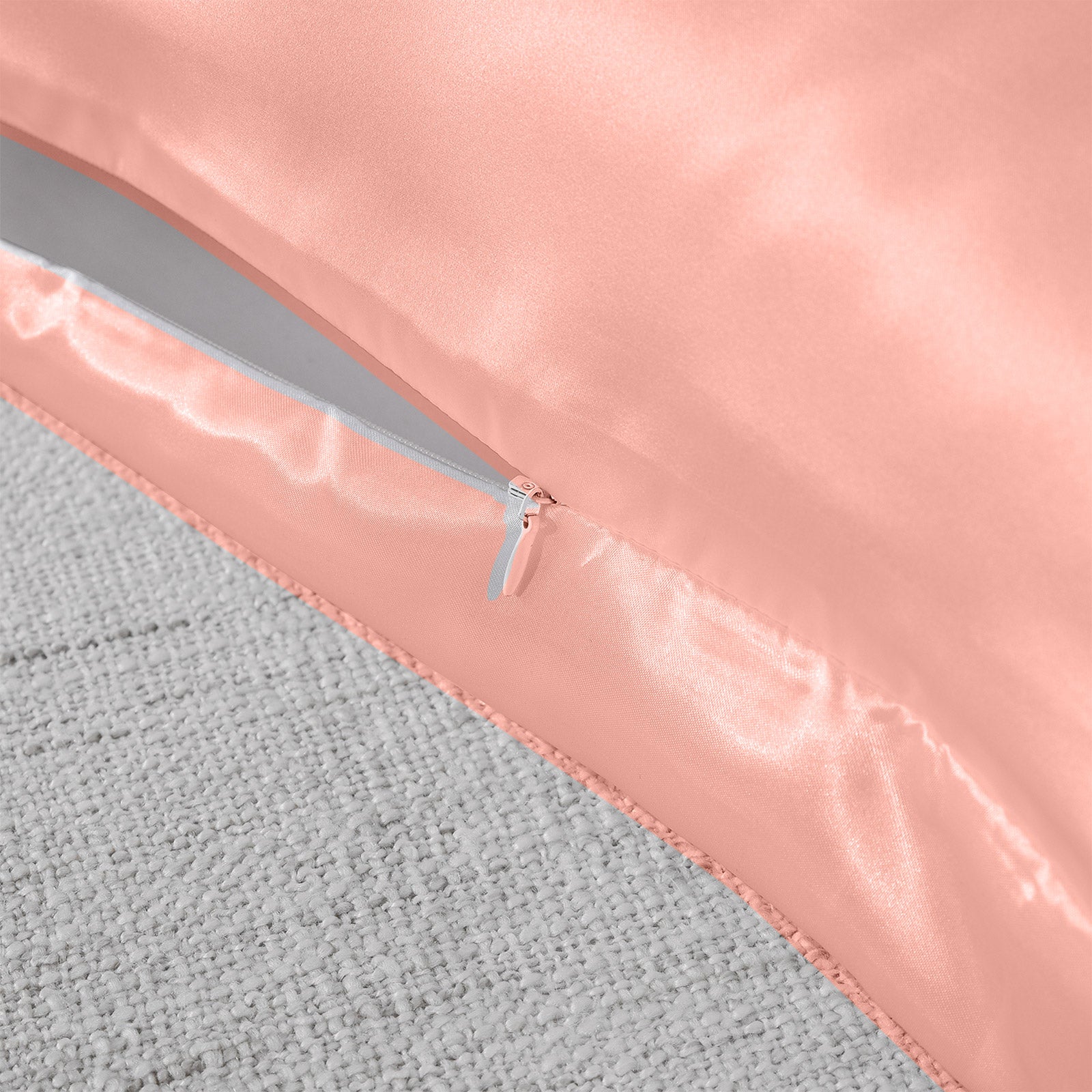 Royal Comfort Mulberry Soft Silk Hypoallergenic Pillowcase Twin Pack 51 x 76cm - Blush