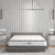 Comforpedic Mattress 5 Zone Medium Support Foam Bonnell Spring 21CM - Queen - White  Black