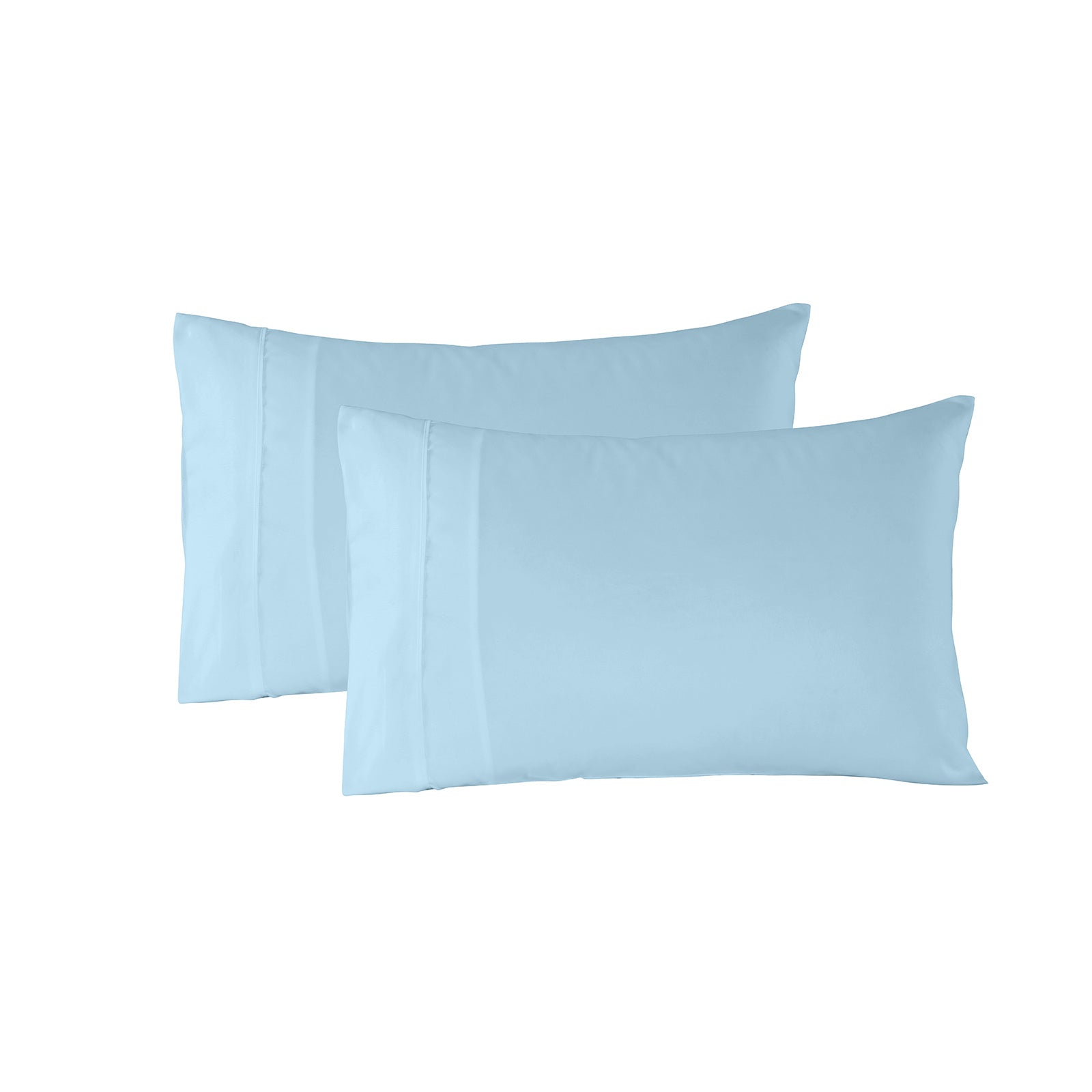 Royal Comfort 1200 Thread Count Sheet Set 4 Piece Ultra Soft Satin Weave Finish - Double - Sky Blue