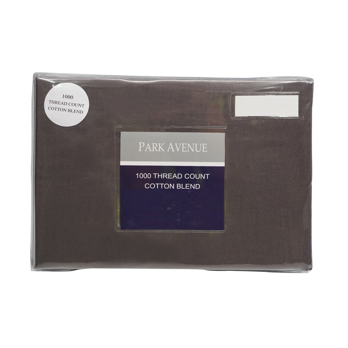 Park Avenue 1000TC Cotton Blend Sheet &amp; Pillowcases Set Hotel Quality Bedding - Single - Charcoal
