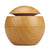 Milano Ultrasonic USB Diffuser with 10 Aroma Oils Humidifier LED Light 130ml - Light Wood