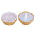 Milano Ultrasonic USB Diffuser with 10 Aroma Oils Humidifier LED Light 130ml - Light Wood