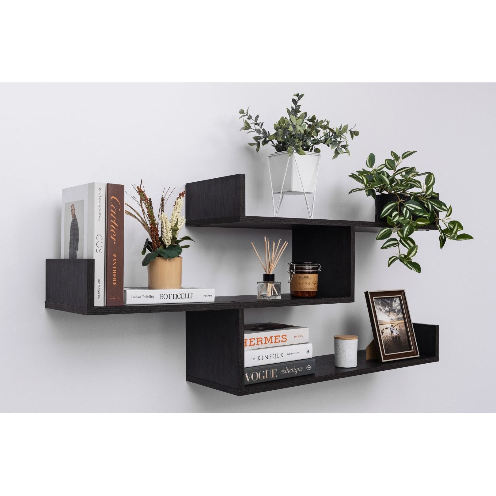 ZURICH MULTI LEVEL SHELF KIT (NORDIC ASH)