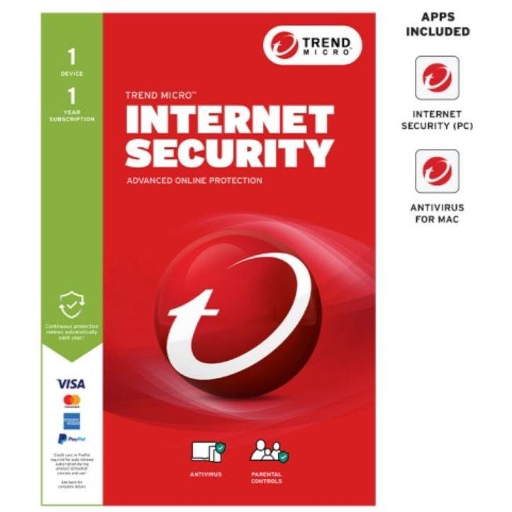 TREND MICRO Micro Internet Security (1 Device)  Retail Mini Box Auto Renew