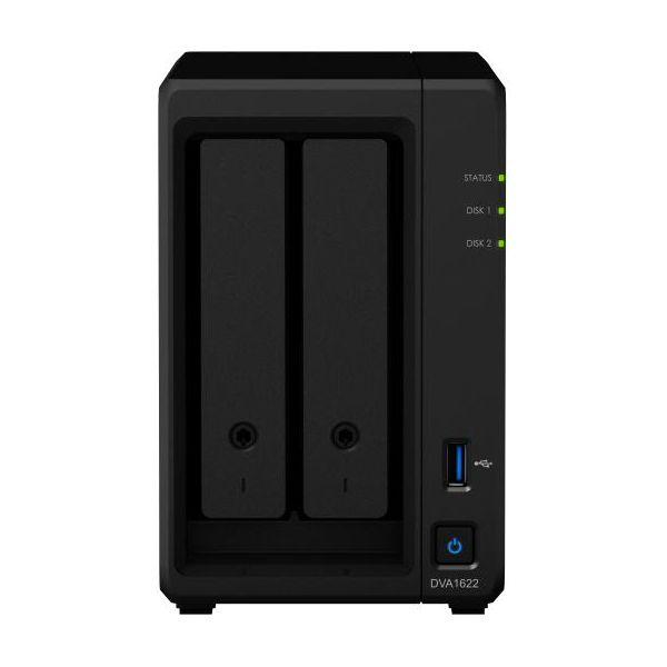 Synology Network Video Recorder DVA1622 , 2 Bay, utpo 16 Cameras, 8 Licenses , 3 Year