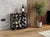 Freestanding Metal Wine Rack for 25 Bottles