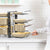 CARLA HOME Adjustable 8-Tier Pan Rack Pot Organizer for Kitchen Cabinet