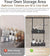 CARLA HOME Over the Door 2-tier Shower Caddy Organizer Shelf with Hooks for Bathroom
