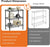 CARLA HOME 3-Tier Adjustable Metal Storage Shelves Wire Rack Organizer for Kitchen, Pantry, Bathroom or Laundry Room (60cm W x 35cm D x 103cm H)