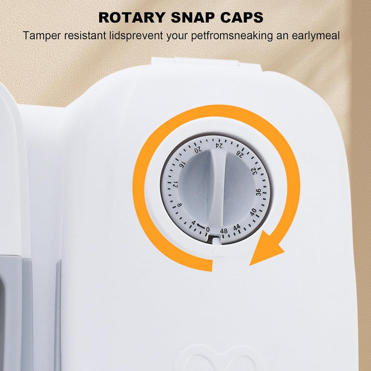 CARLA HOME 2 Meal Automatic Pet Feeder with Timer for Cat & Dog Wet & Dry Food (Dual Bowl 700ML)