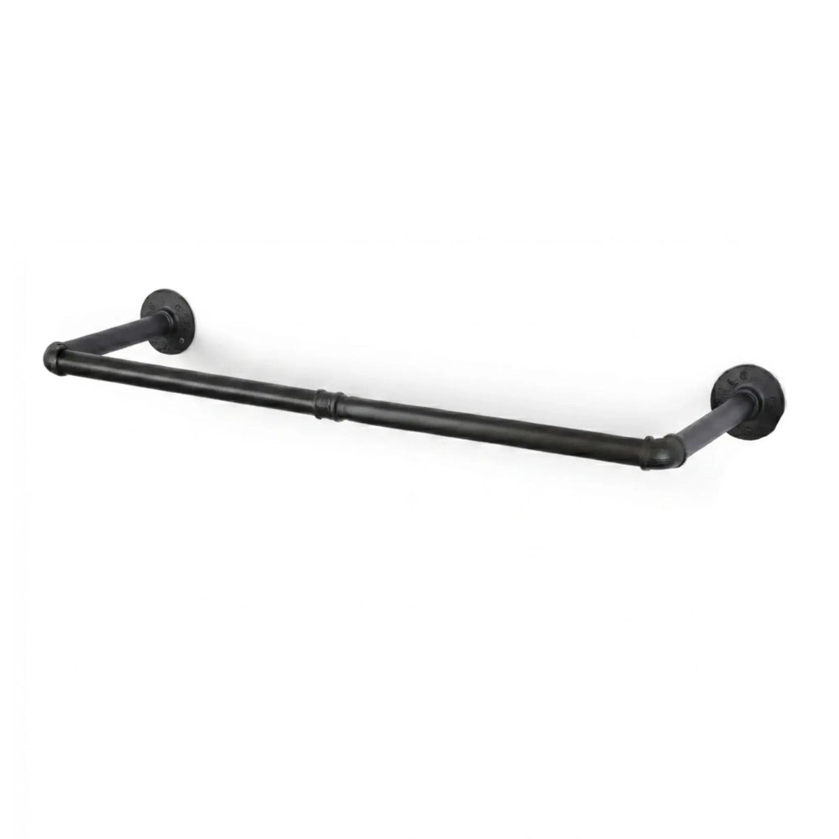 CARLA HOME Industrial Pipe Wall Clothes Rack, 92cm Bar Garment Rack